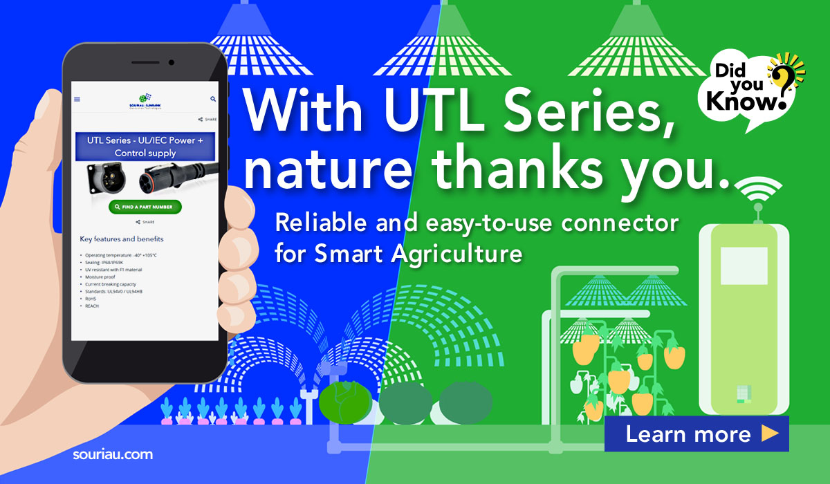 UTL Connectors for Smart Agriculture